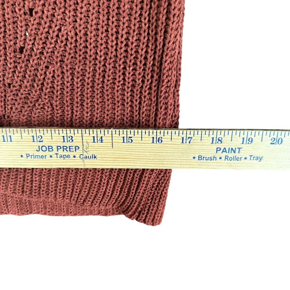 Love Ellie NWOT‎ Women’s S Small Rust Orange Open Cardigan Boho Hippie Fa… - Picture 10 of 11